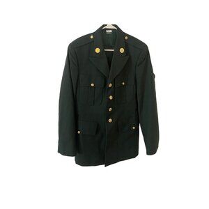 De Rossi & Son U.S Army Green Military Army Dress Coat - 39L